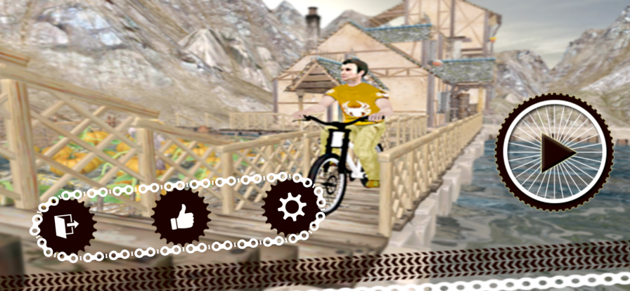 Mountain Bicycle Adventure 3D游戏截图