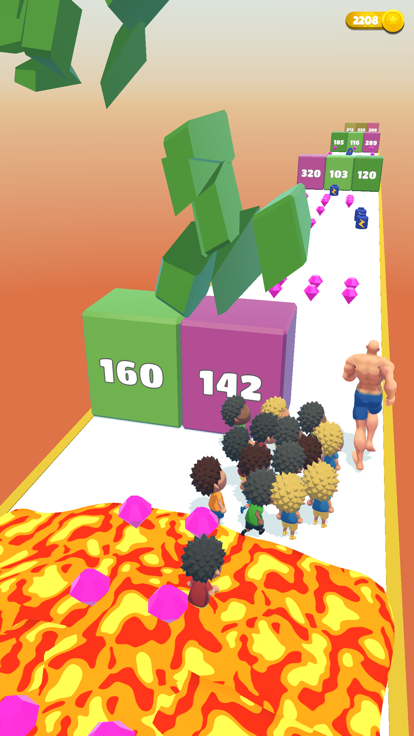 Lava Run 3D游戏截图