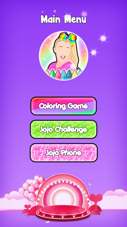Jojo Challenge & Coloring Game游戏截图