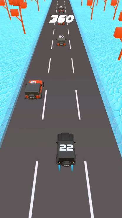 Traffic Car Race - Pixel Racer游戏截图