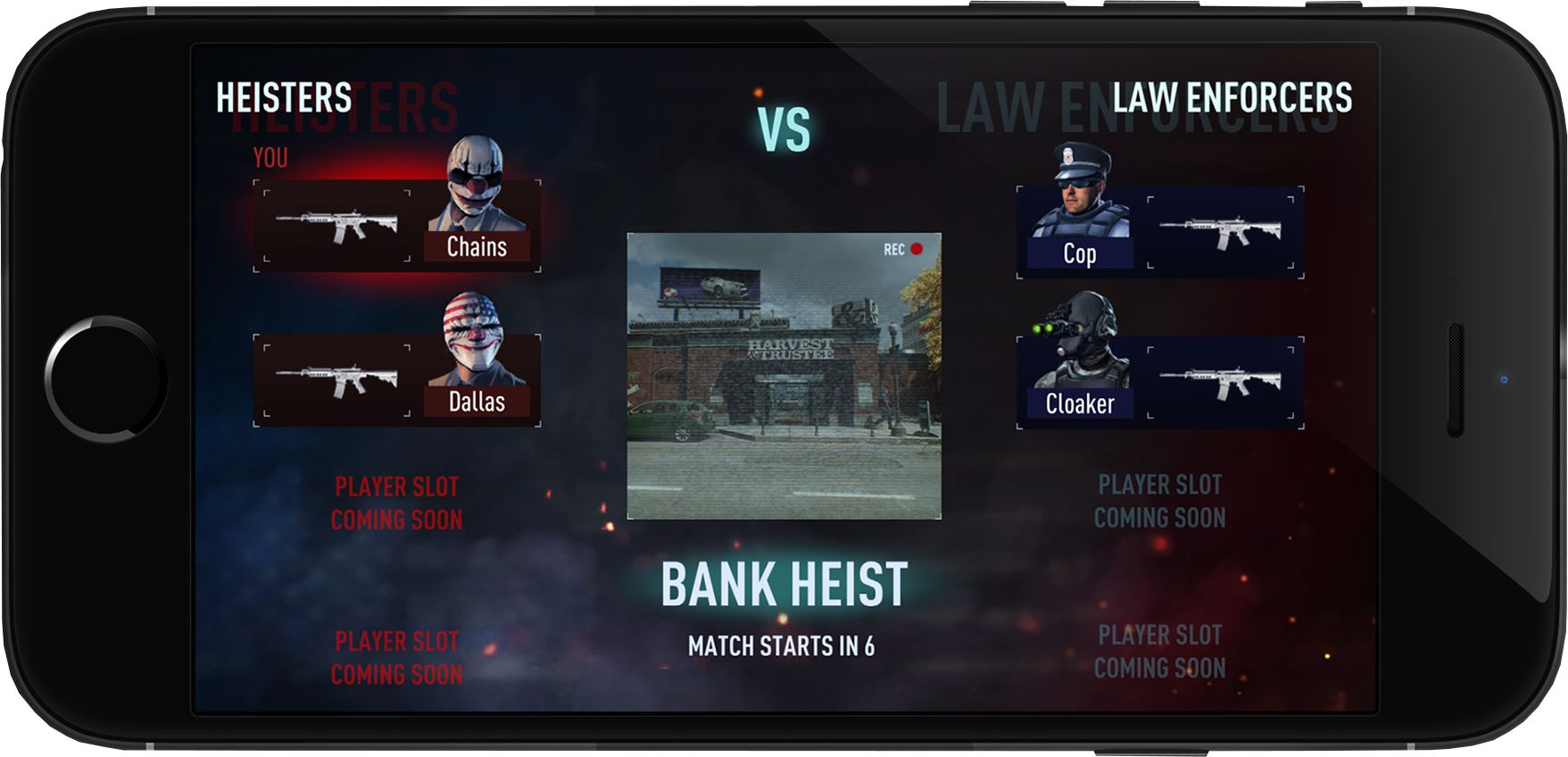 Screenshot of PAYDAY: Crime War