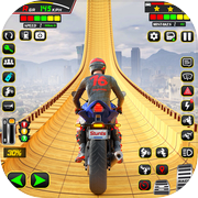 GT Bike Stunts Mega Ramp Games