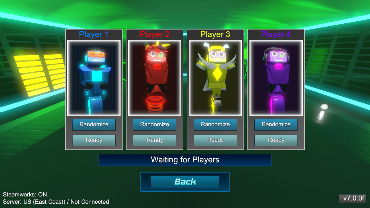 Robot Roller-Derby Disco Dodgeball游戏截图