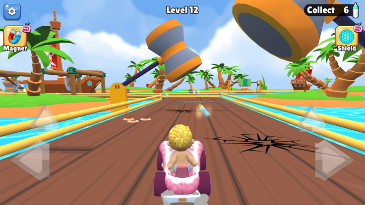 Babby Kart Rider游戏截图
