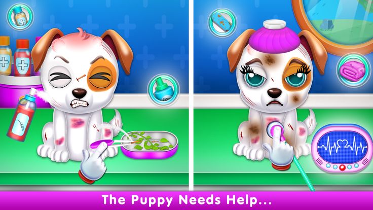 Cute Puppy Pet Care Game游戏截图