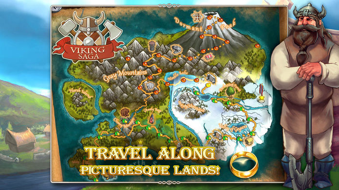 Viking Saga: The Cursed Ring (Premium)游戏截图