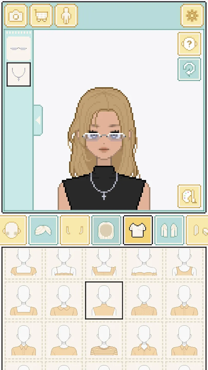 制作我的像素头像游戏截图