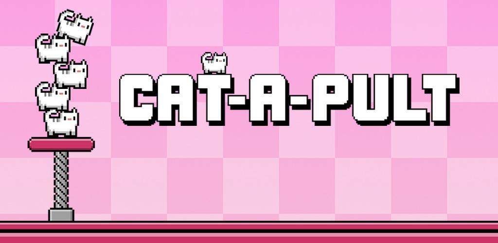 Cat-A-Pult: 投出8位图形风格的猫咪游戏截图