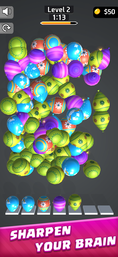 Balloon Jam 3D - Color Puzzle游戏截图