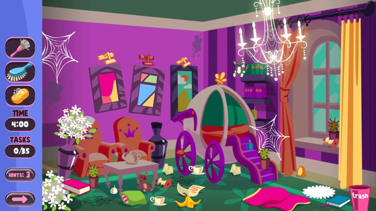 Baby Games House Cleaning游戏截图