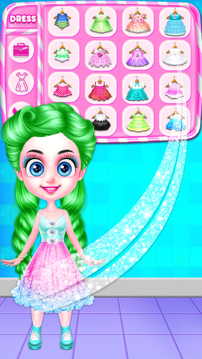 女生娃娃换装游戏 - 换装装扮游戏经典游戏截图