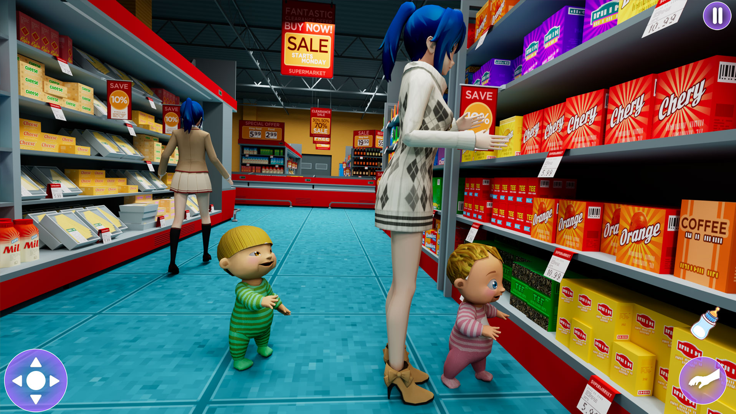 Twin Baby Life Simulator Game游戏截图