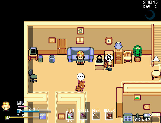 Rogue Port - Blue Nightmare游戏截图