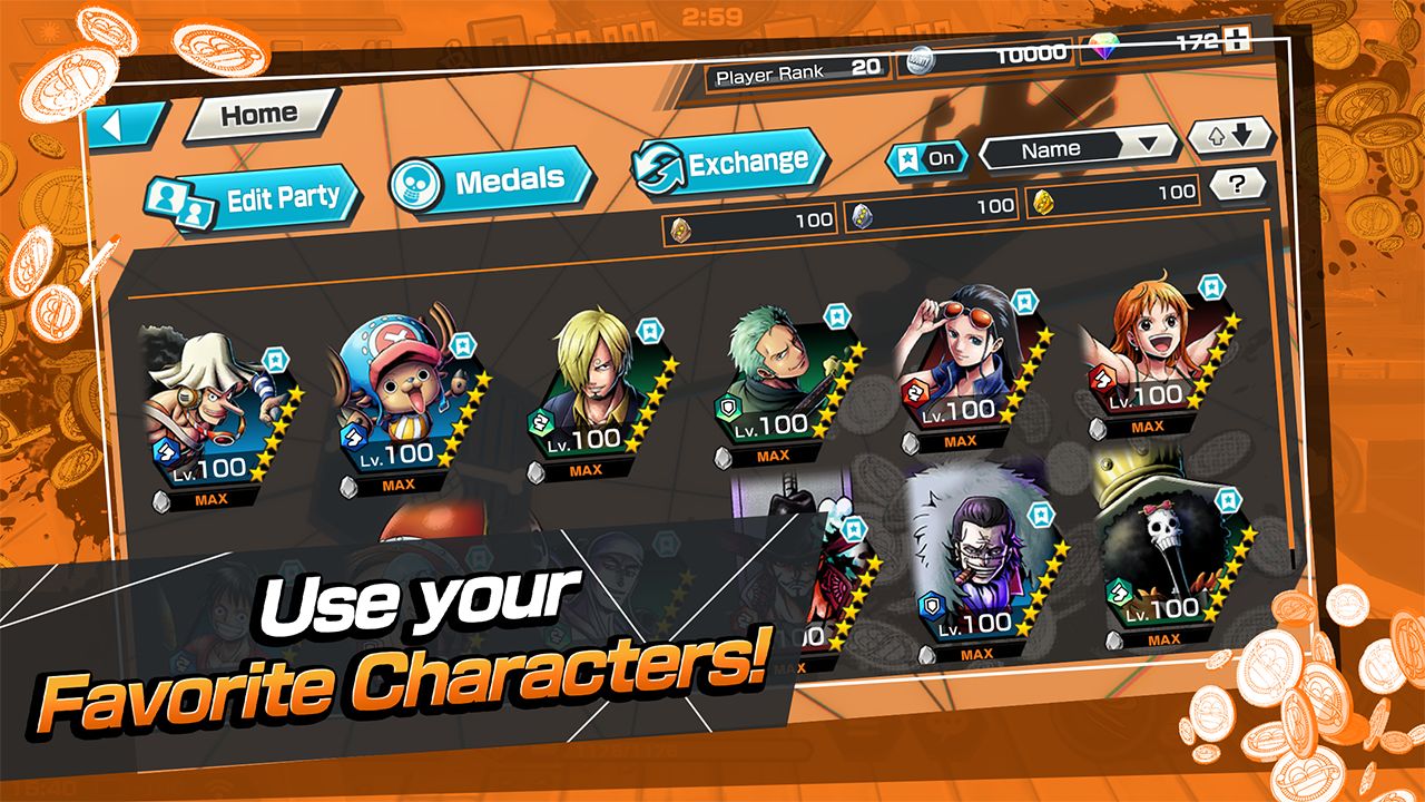 Screenshot of One Piece Bounty Rush