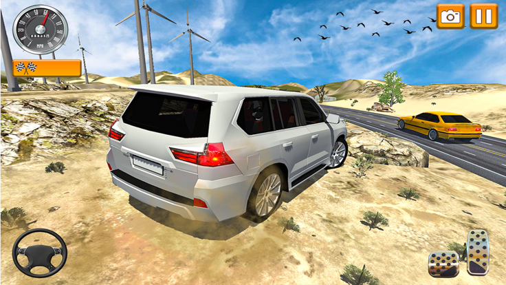 Prado Offroad Driving Car Game游戏截图
