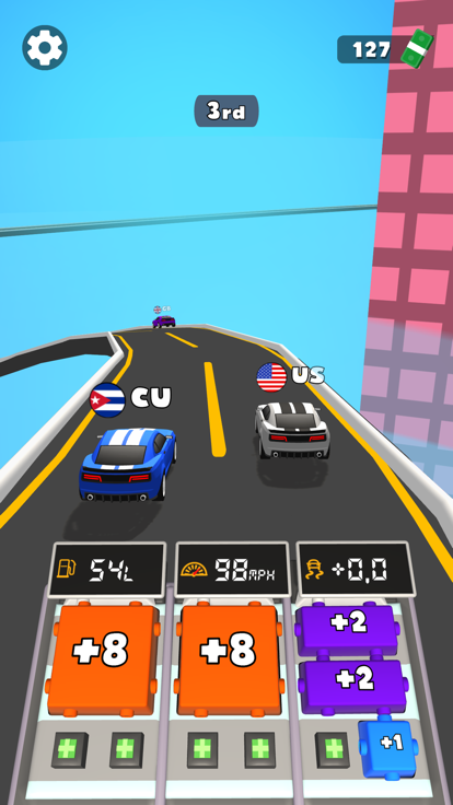Clicker Car Racing游戏截图