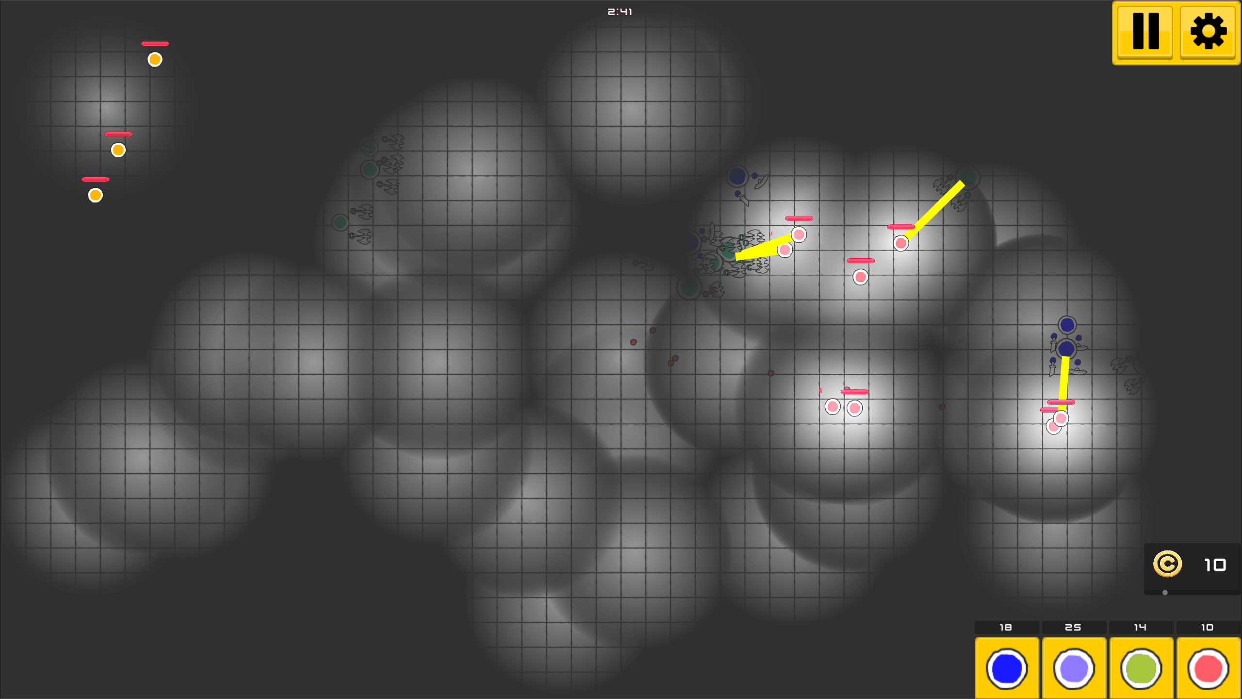 灯塔防守游戏截图