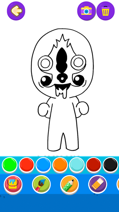 SCP Coloring Book游戏截图