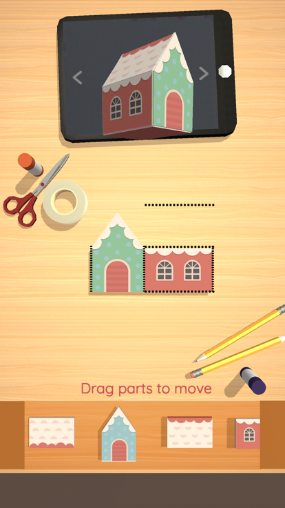 Paper Craft Puzzle游戏截图
