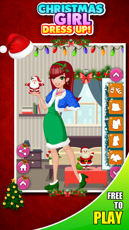 Christmas Dress Up Girl 2016游戏截图