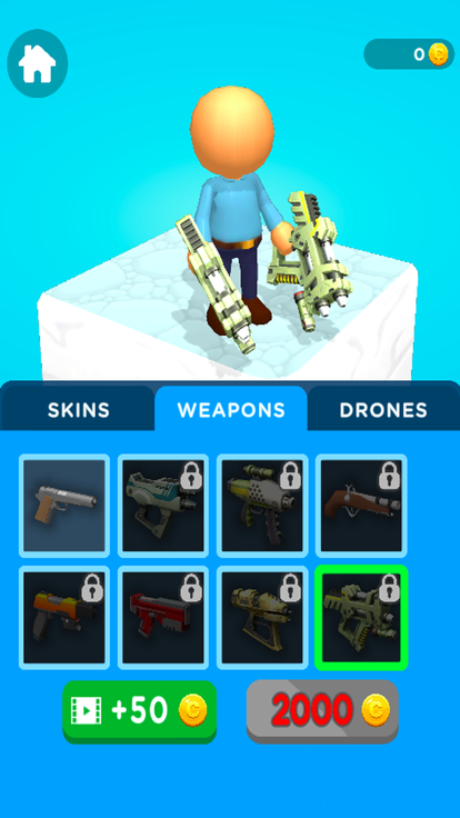 Gun Shooter Bullet Rush 3D游戏截图