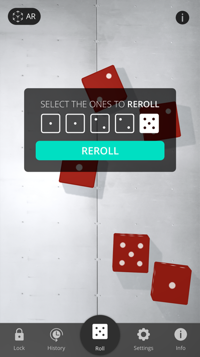 骰子摇 DiceRoller AR游戏截图