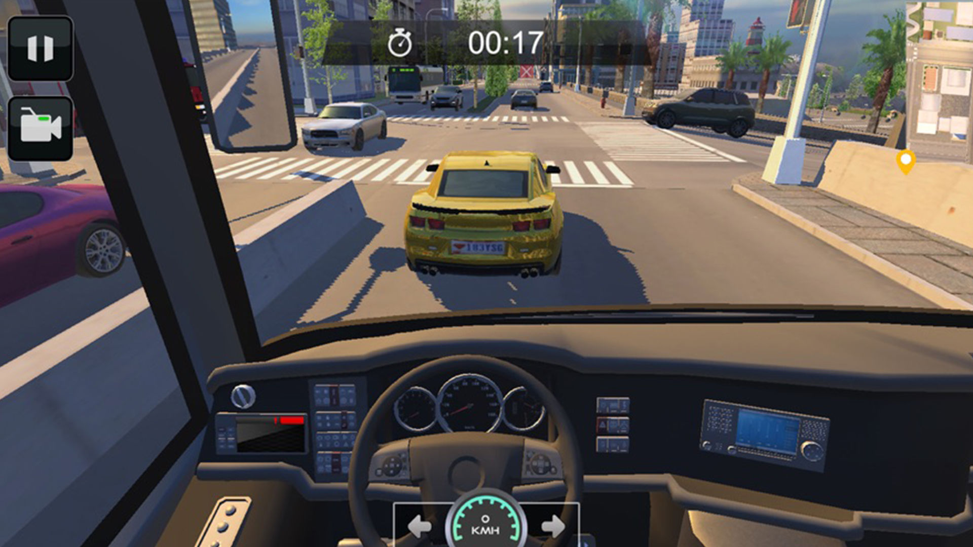 تحميل لعبة Euro Truck of Reality Simulator مهكرة للأندرويد اخر اصدار 5
