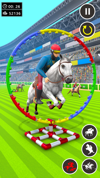 德比竞赛：赛马游戏游戏截图