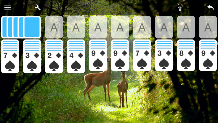 FreeCell Solitaire Card Game. by Richard Buckingham