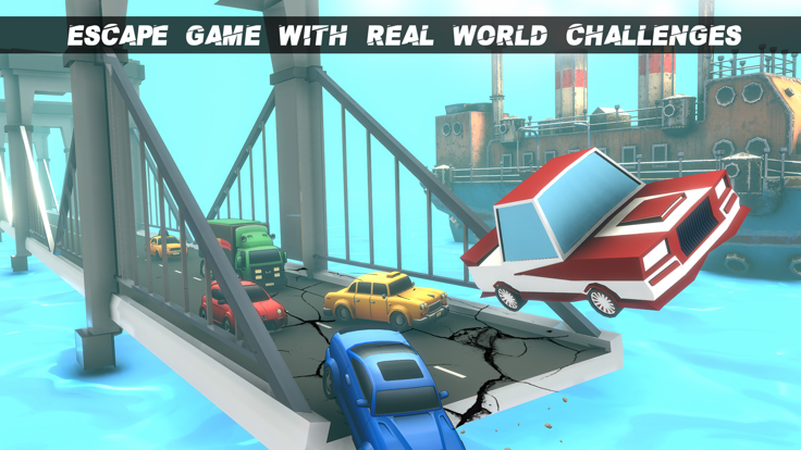逃脱汽车游戏：城市横冲直撞游戏截图