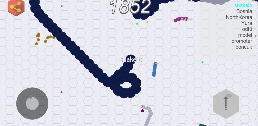 Snake.io - 有趣的 贪食蛇.io 游戏游戏截图