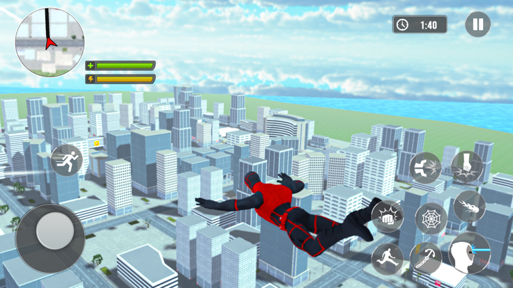 Superhero Rope War Rescue Game游戏截图