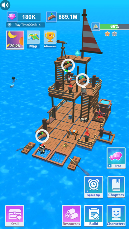 海洋王者：方舟建造模拟游戏截图
