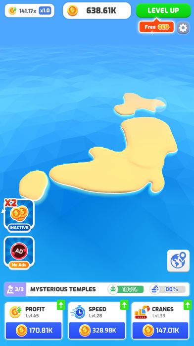 Idle Island Inc游戏截图