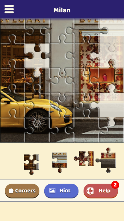 Milan Sightseeing Puzzle游戏截图