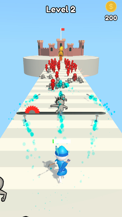 Archer Run 3D游戏截图