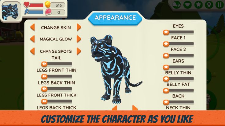 Cougar Simulator: Big Cats游戏截图