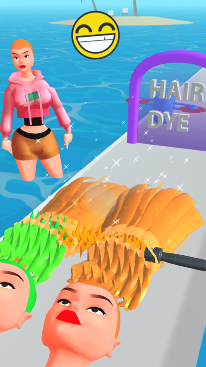 Hair Curl : Party Makeover游戏截图
