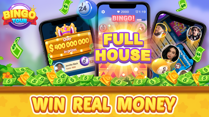 Bingo Tour: Win Real Cash游戏截图