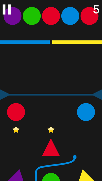 Color Run- purple, blue, green游戏截图