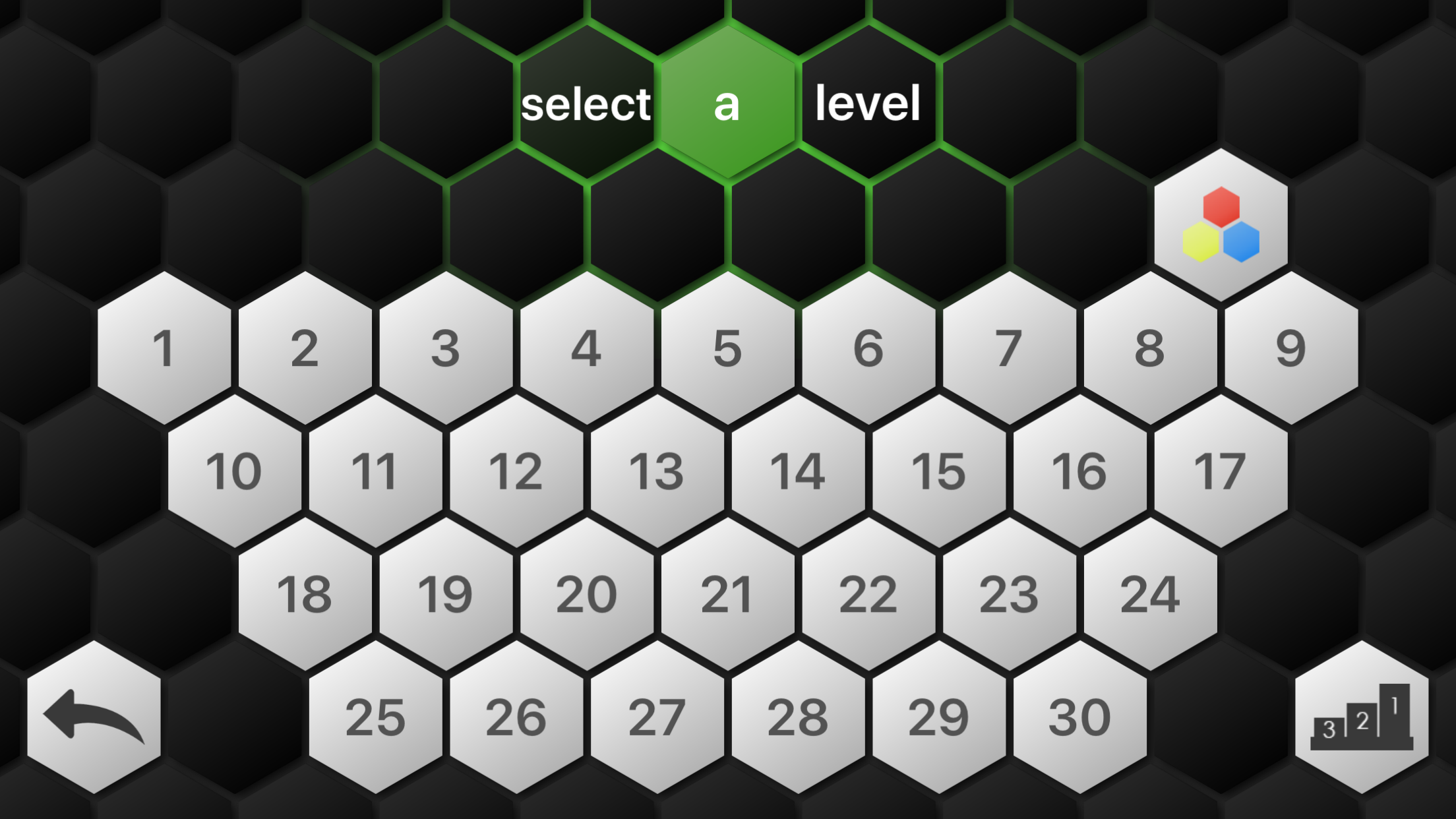 蜂窝连线游戏截图