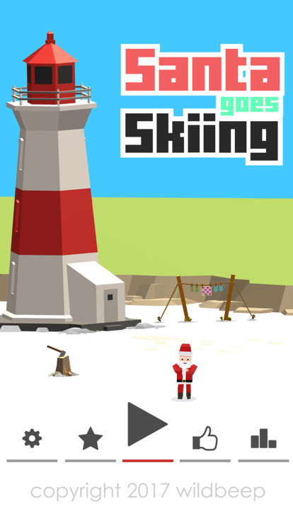 Santa goes Skiing游戏截图