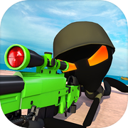 Stickman Battle : Online Shooter 3D