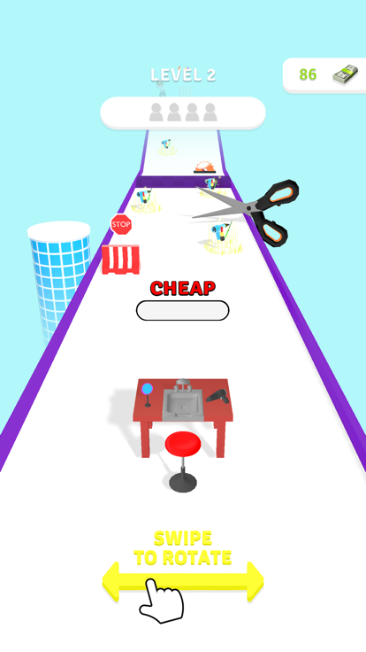 Hairdresser Rush游戏截图