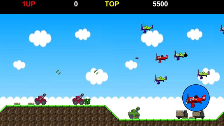 Sky Soldiers - RETRO GAME -游戏截图