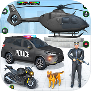 警察飞机运输车游戏icon