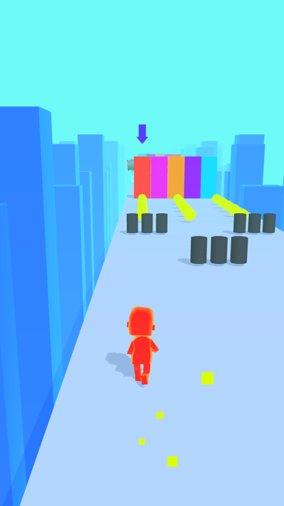 Hyper 跑 3D 离线 游戏游戏截图