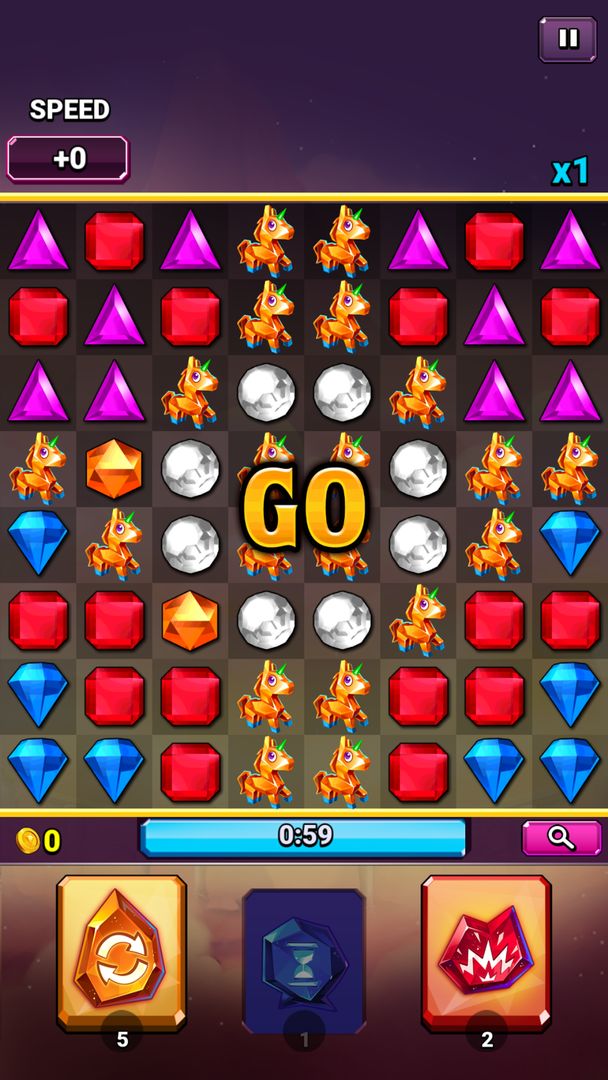 Bejeweled Blitz游戏截图