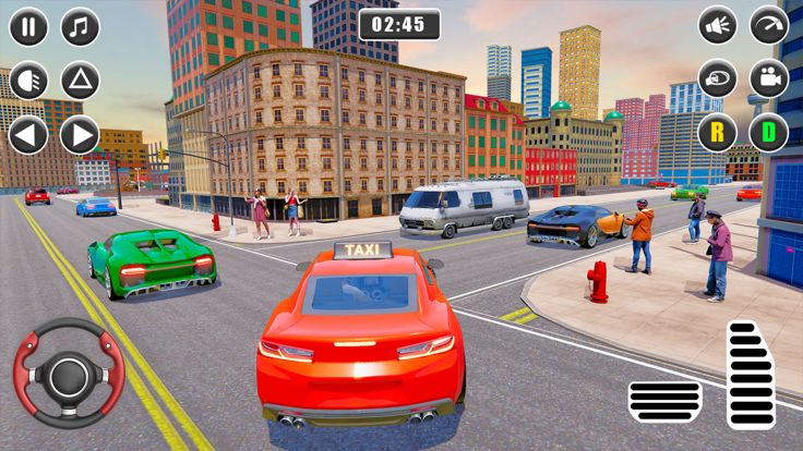 2023 年美国出租车驾驶游戏游戏截图