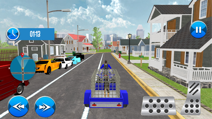 Pet Dog ATV Cargo Transport游戏截图